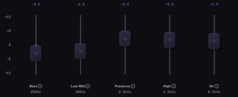 AudioBuff app screenshot